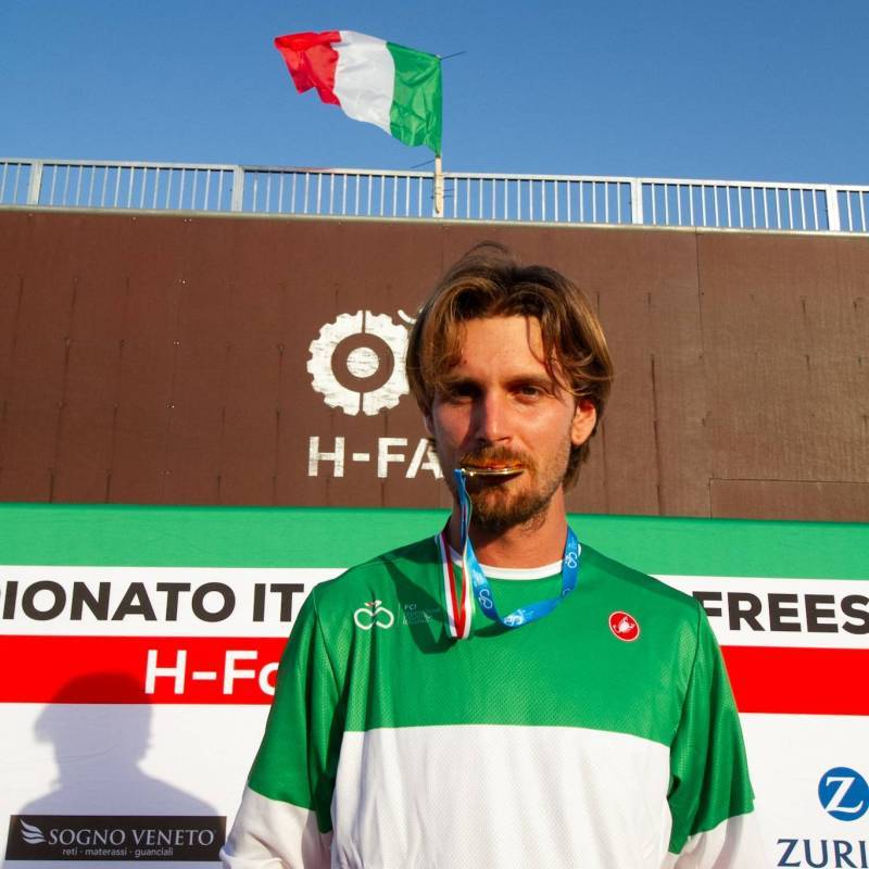 Elia Benetton Campione Italiano Bmx Freestyle 2024!