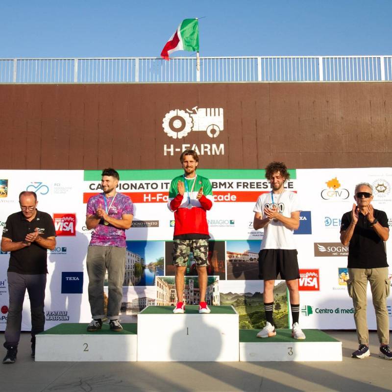 Elia Benetton Campione Italiano Bmx Freestyle 2024!