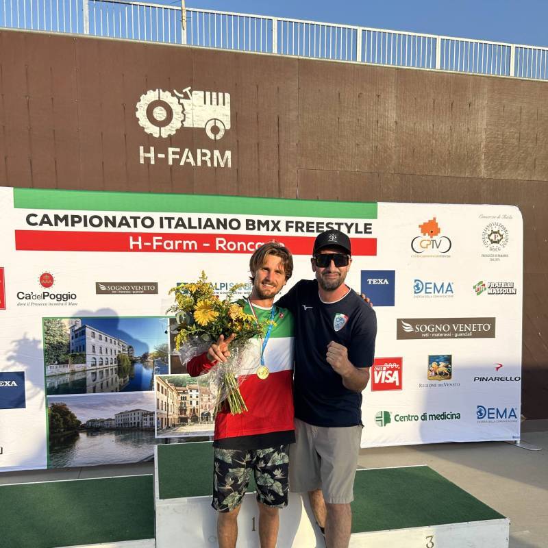 Elia Benetton Campione Italiano Bmx Freestyle 2024!